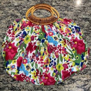 Large floral hobo bag